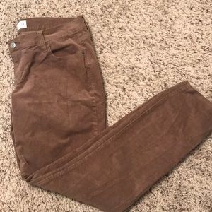 Women’s Corduroy Skinny Trousers